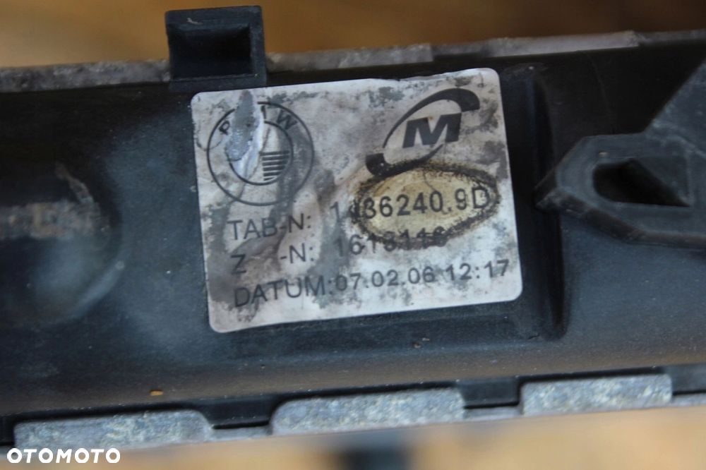 Chłodnica wody BMW 3 e46 z4 e85 oryginalna 1436240 - 3