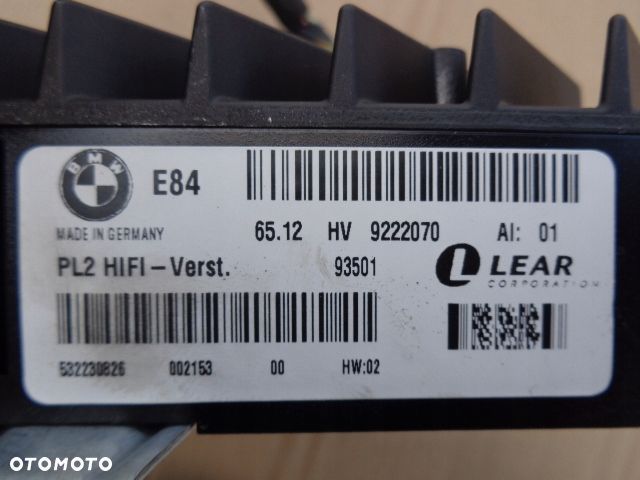 WZMACNIACZ AUDIO HIFI BMW X1 E84 9222070 - 2