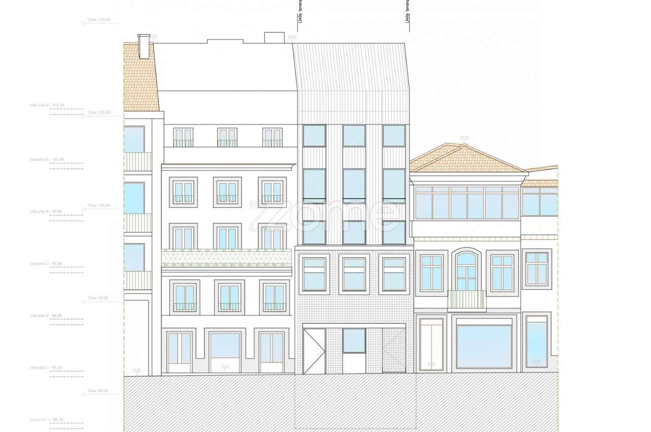 Prédio com Projeto para 9 Apartamentos - Grande imagem: 2/17