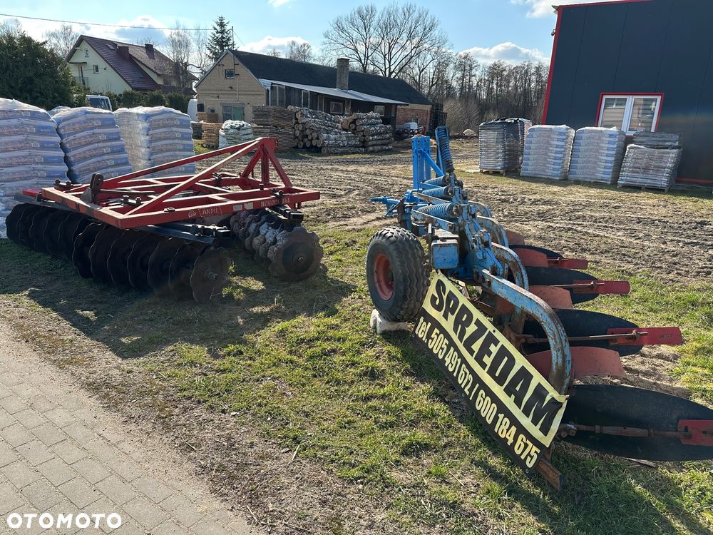 Lemken Pług pługi zagonowy 3+1 LEMKEN resor Brona Talerzowa talerzówka 3,15m - 1