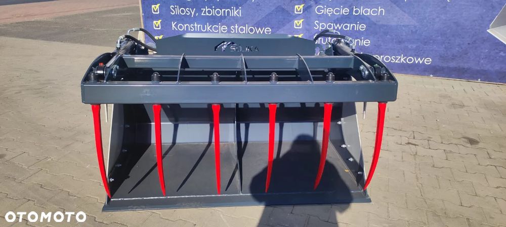 Łyżko krokodyl wzmocniony, 160 cm, do tura euro,mailleux,faucheux,bobcat,weidemann - 7