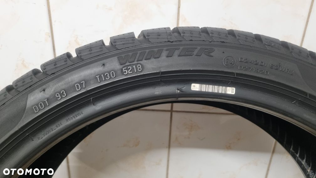 2 opony zimowe 205/40 R18 86V XL Pirelli Winter Sottozero 3 - 8
