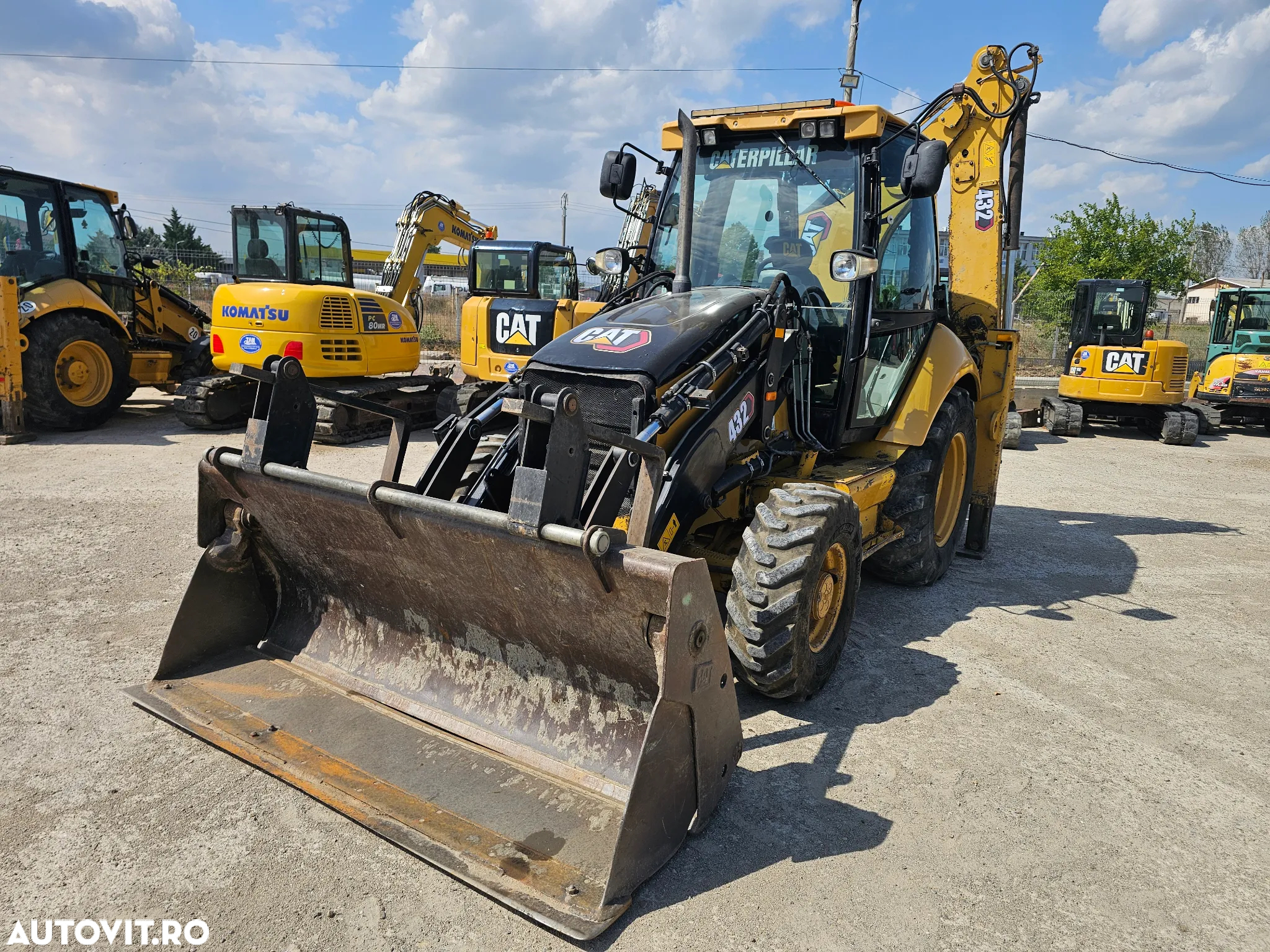 Cat 432 E Premier joystick /airco / autoshift buldoexcavator - 14
