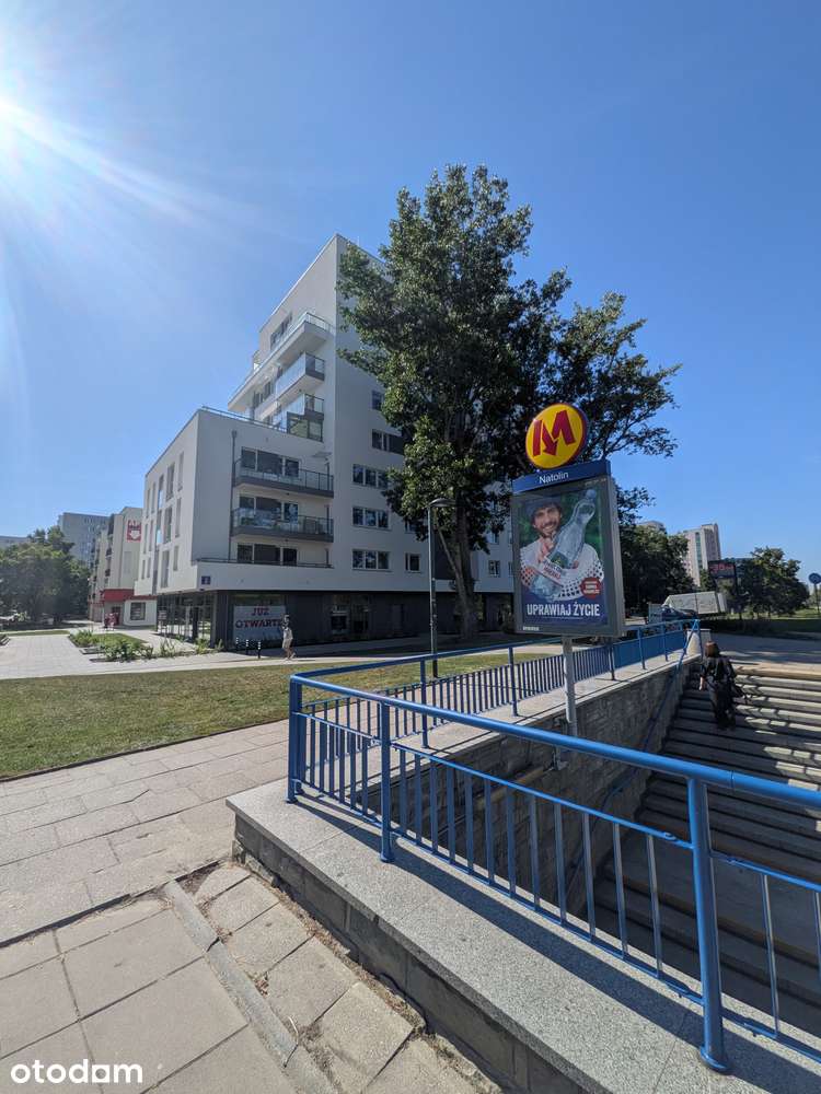 MEANDER 2C, urządzone, 3 pokoje, metro 50m, garaż duże miejsce,Komórka