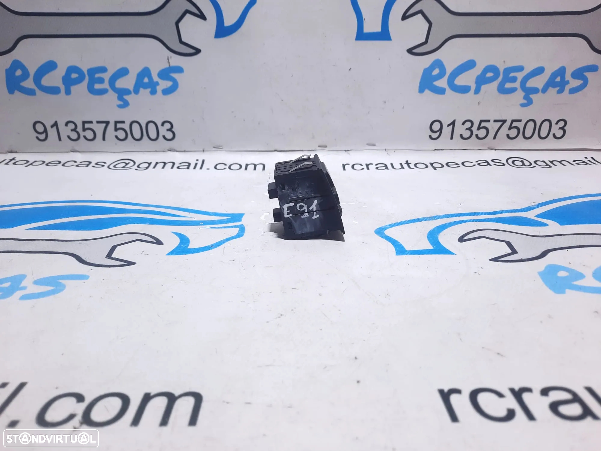 INTERRUPTOR SWITCH COMANDO COMUTADOR BOTÃO LUZ LUZES EMERGENCIA 4 QUATRO PISCAS BTC BMW SERIE 3 E91 E92 E93 - 4