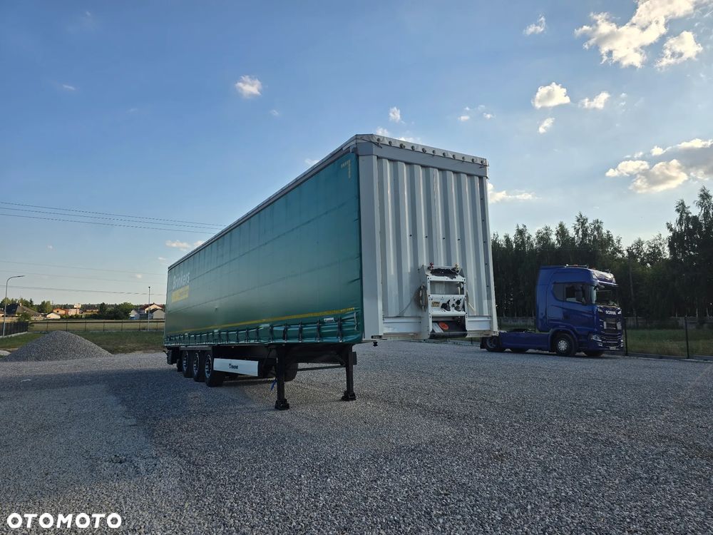 Krone SD/Podnoszona Oś/Suwany Dach/Koło zapasowe/Super Stan - 15