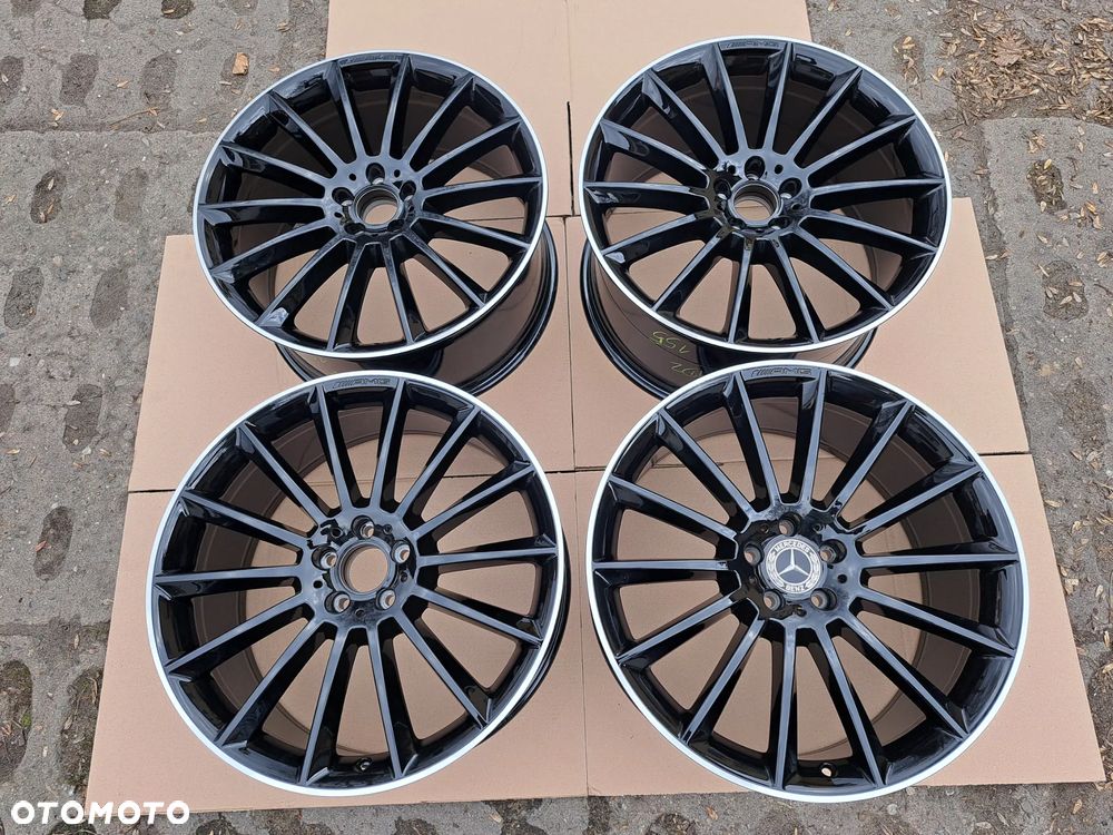 Oryg. Mercedes GLE GLS 167 21 AMG 10j 11j Pianoblack + ring - 6