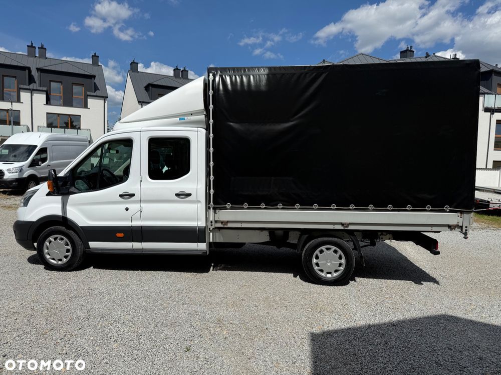 Ford Transit Doka Brygadowy Skrzynia Plandeka 7 os. 2.2 TDCI 125KM Salon Polska - 5