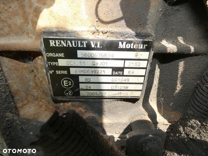 DCI 11G KOMPLETNY SILNIK Z OSPRZĘTEM EURO 3 RENAULT PREMIUM 320 00-06 - 2