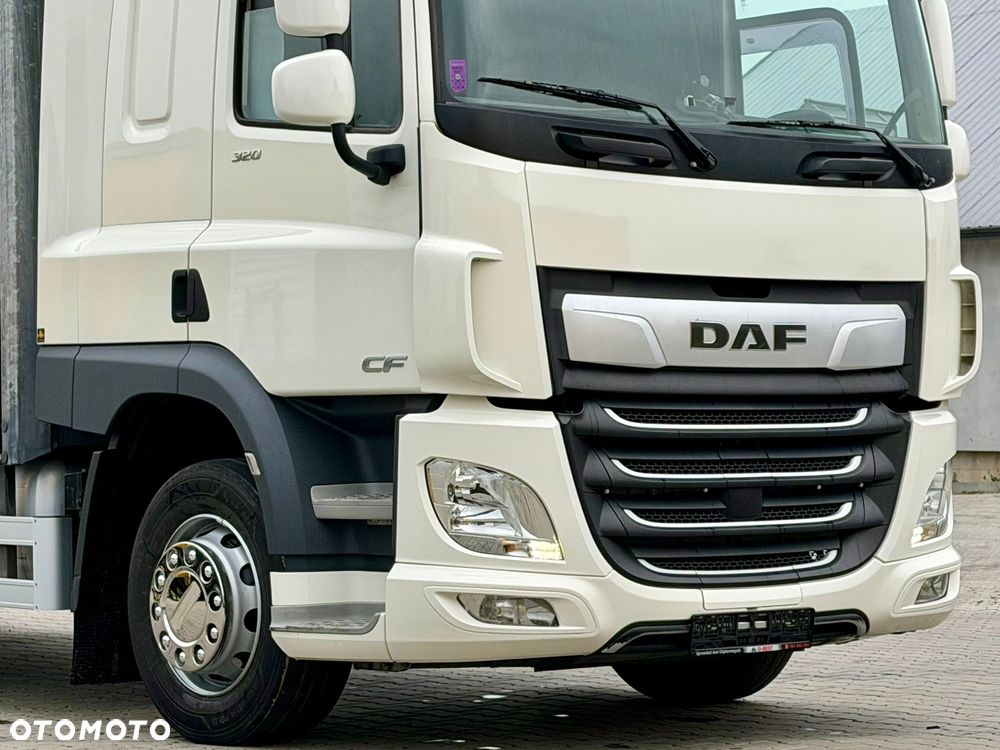 DAF CF 320 / FIRANKA / 22 EUROPALETY / AUTOMAT / EURO 6 / SYPIALKA /  9 480 KG ŁADOWNOŚCI / SPROWADZONY / 2019 ROK - 11