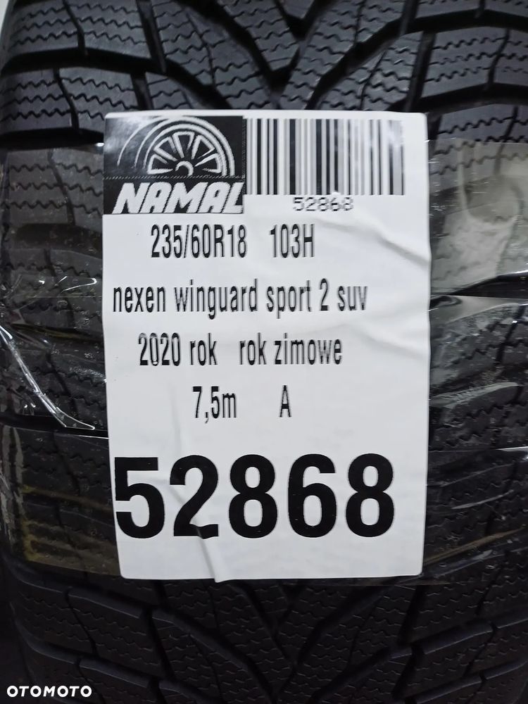 zimowa Nexen Winguard Sport 2 SUV 235/60R18 7,5m opona pojedyncza 52868 - 9
