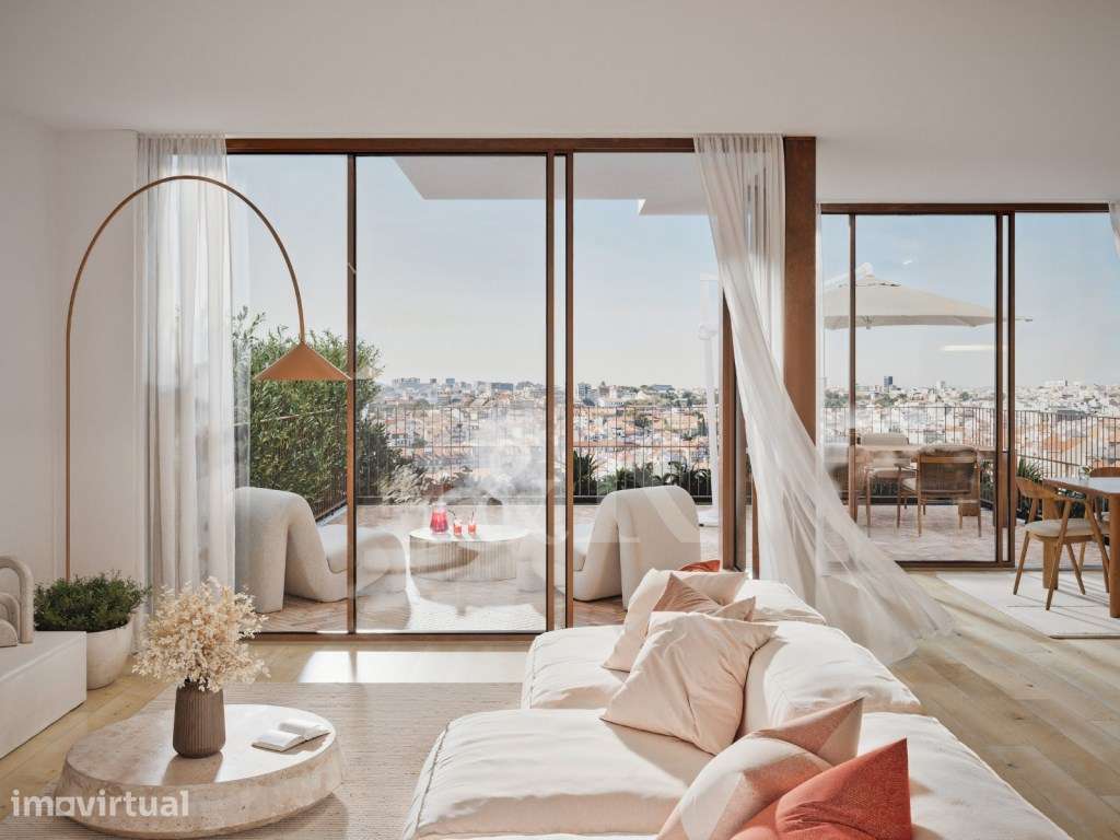 Apartamento T4 duplex com terraços e vista panorâmica em Arroios, L... - Grande imagem: 2/20