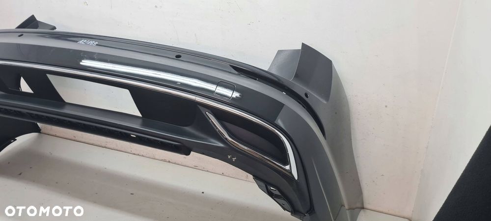 vw golf viii 8 kombi zderzak tył 4 x pdc ładny prosty chrom - 8