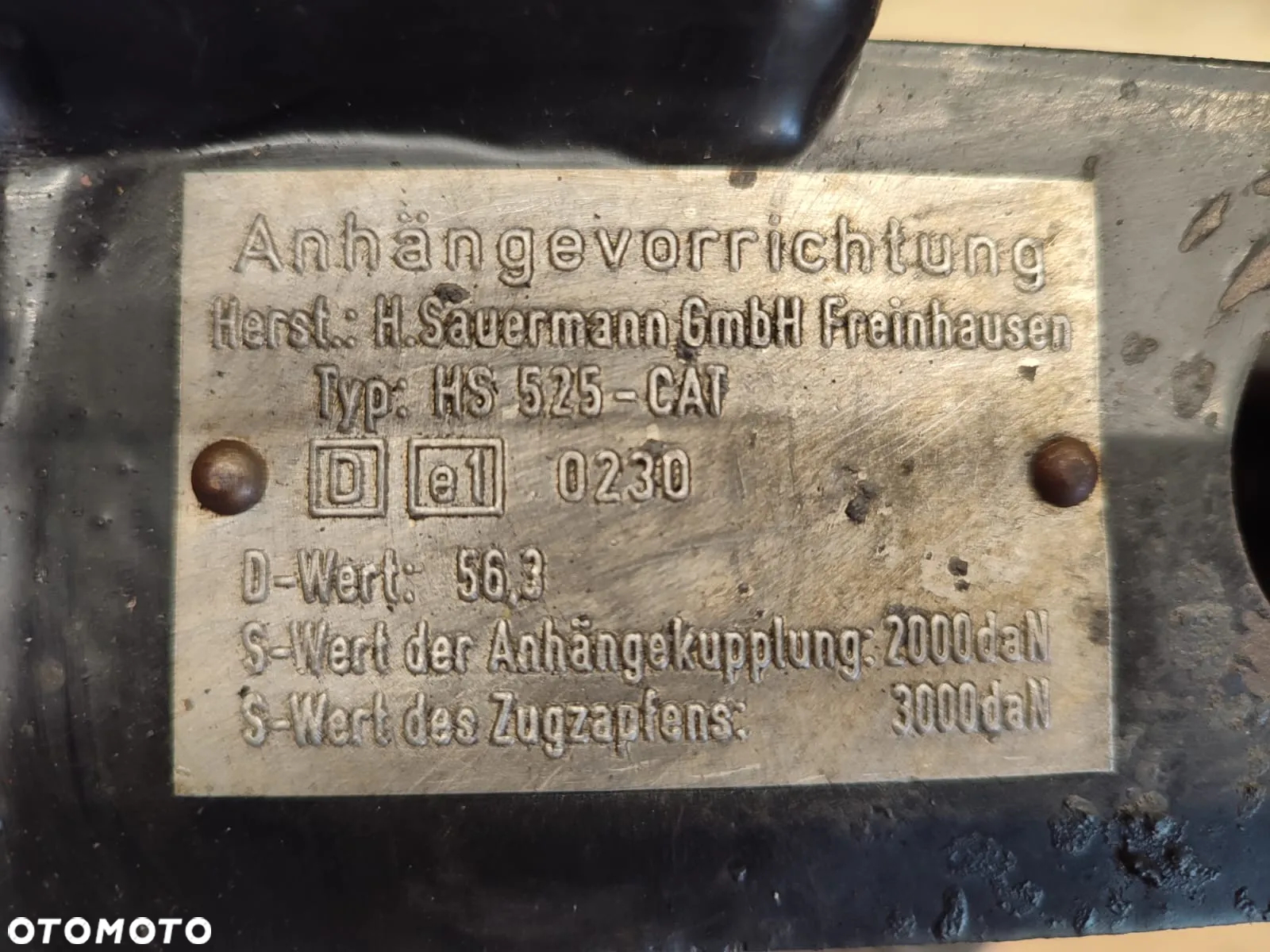 Szyna zaczepu hs525cat Deutz Fahr AGROTRON - 11