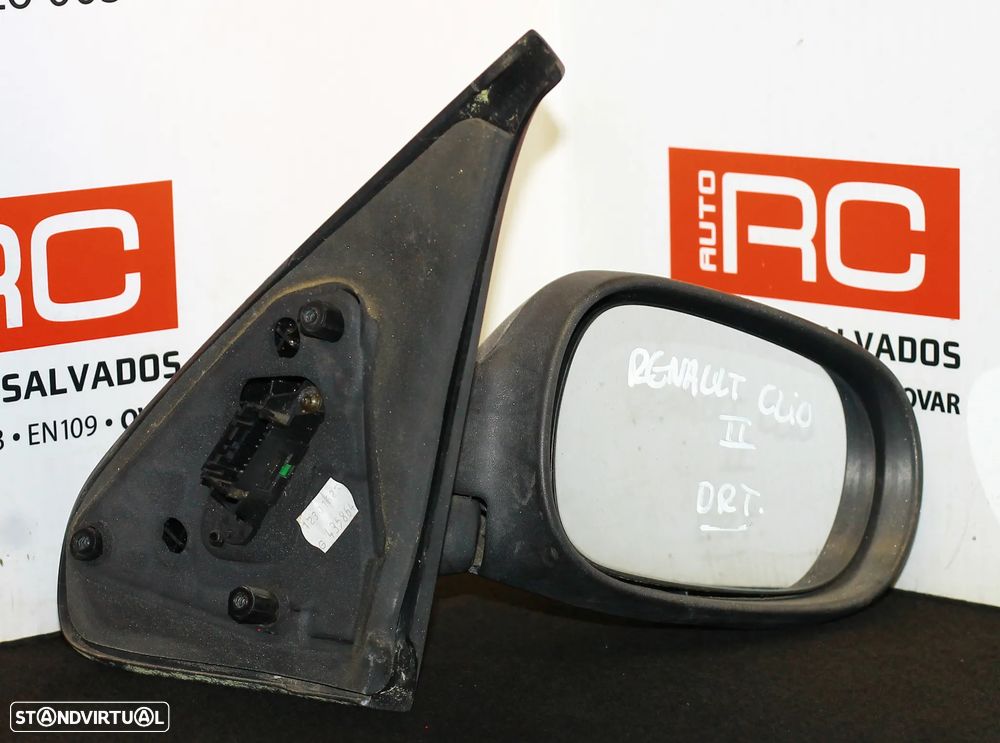 ESPELHO RETROVISOR DIREITO RENAULT CLIO II - 2