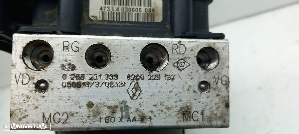 Centralina ABS RENAULT Clio II (BB0/1/2_, CB0/1/2_) - 3