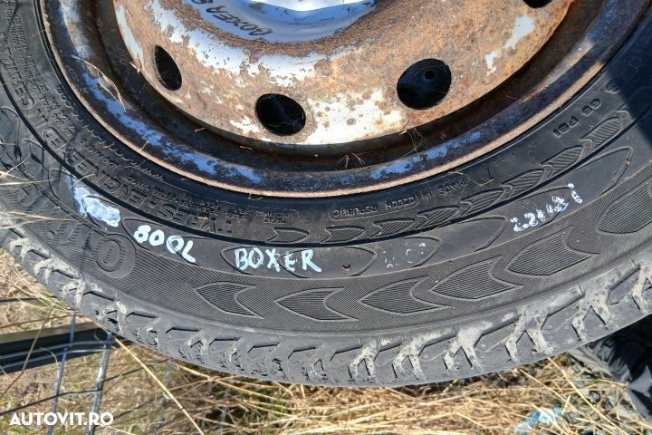 Jante tabla cu anvelope 15 215/70 R15 C 215/70 R15 C Peugeot Boxer 2 - 4