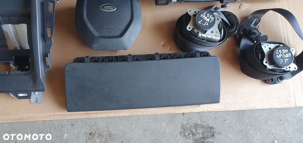 Konsola poduszki pasy AIRBAG zestaw naprawczy Land Rover Discovery Sport L550 ORYGINAŁ !!! - 5