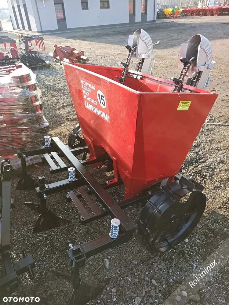 Wzmocniony kosz 2 rzędowa Sadzarka do ziemniaków Transport - 6