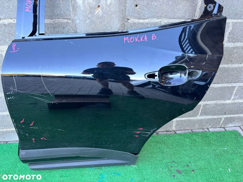 OPEL MOKKA B II 2 DRZWI LEWE TYLNE LEWY TYŁ ORG EU - 6