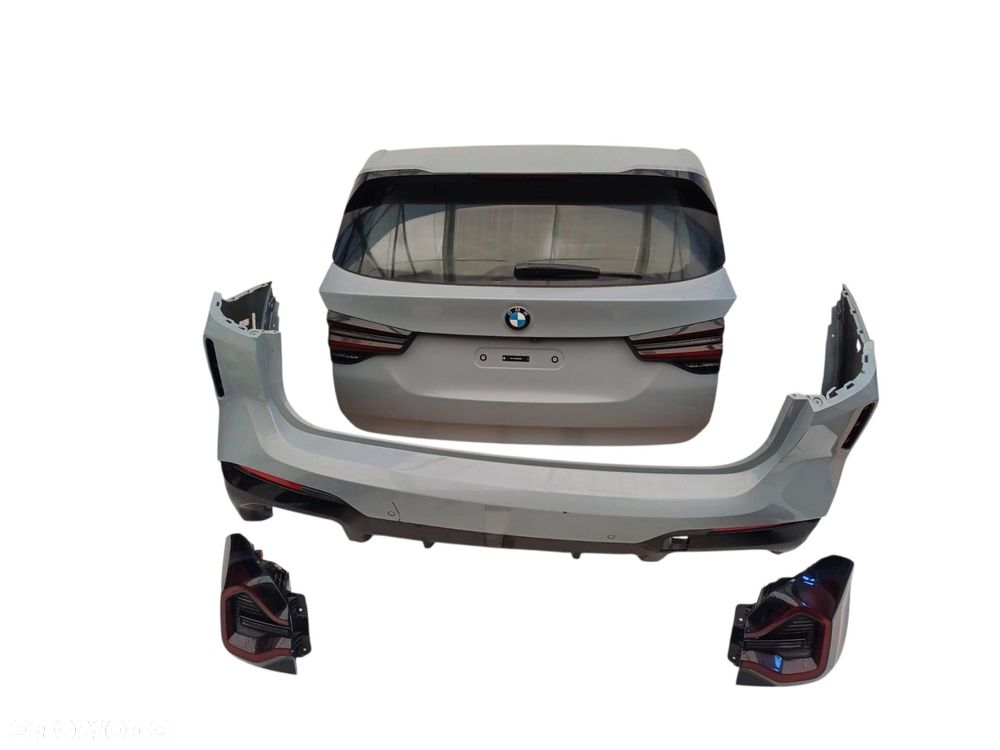 Kompletny zestaw tylnej części nadwozia BMW X3 G01 LCI X3 C4P Brooklyn grau metallic - 4