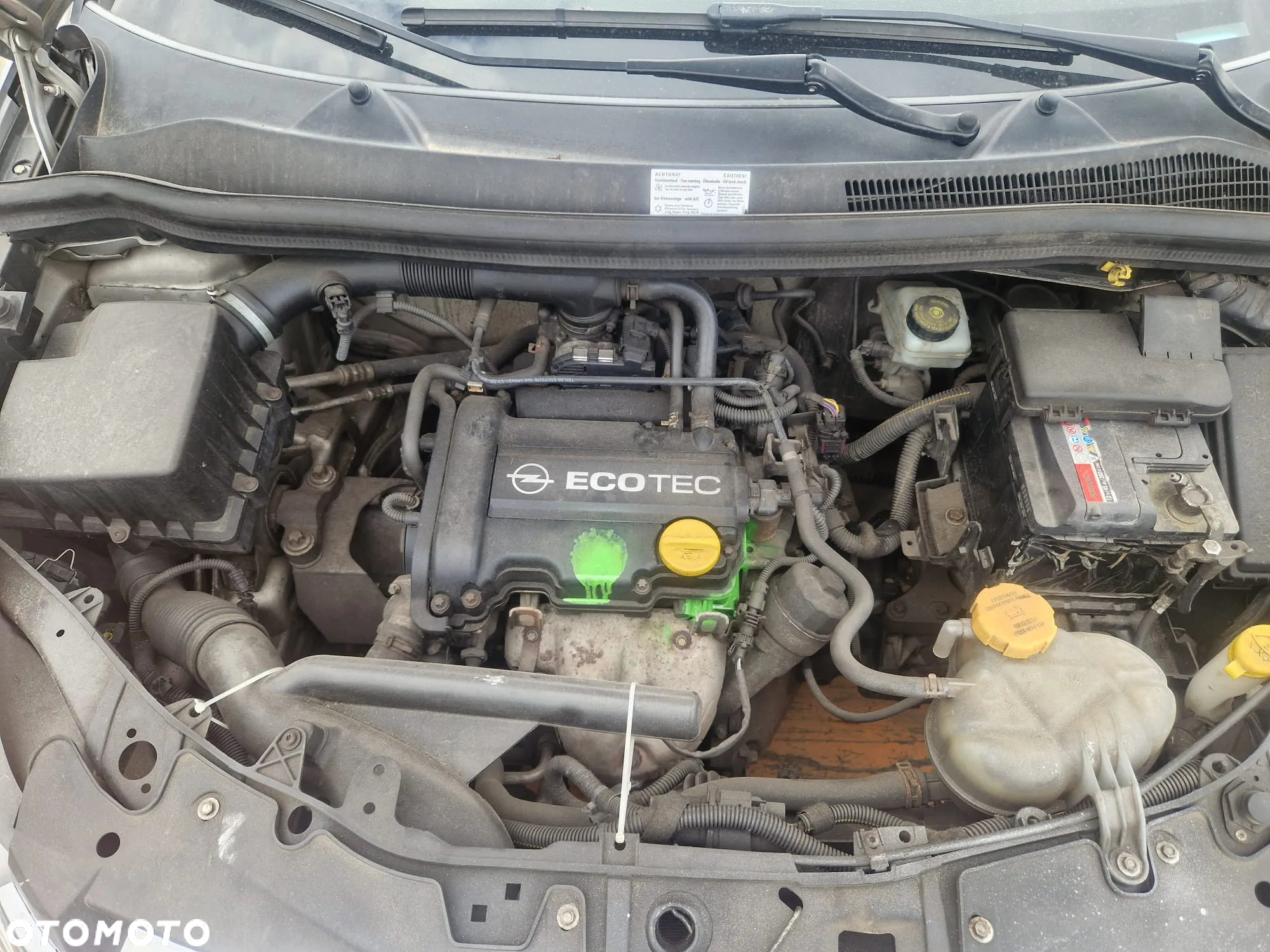 Opel CORSA 5D 2006-2010 Silnik 1.0 Z10XEP 60KM/44kW Z157 na części drzwi zderzak lampa - 5