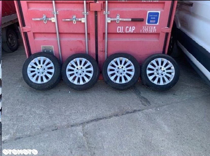 A2044010602 Koła 16 cali felgi aluminiowe 5x112 Mercedes - 6