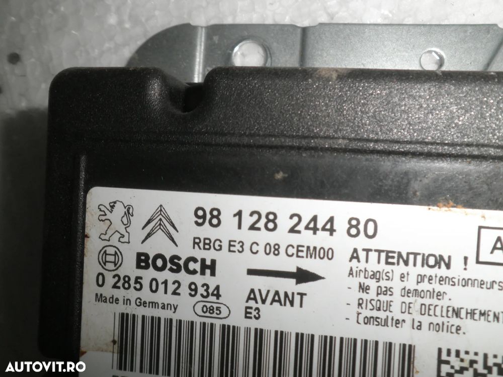 Calculator / modul airbag Citroen C4 Cactus 9812824480 - 3