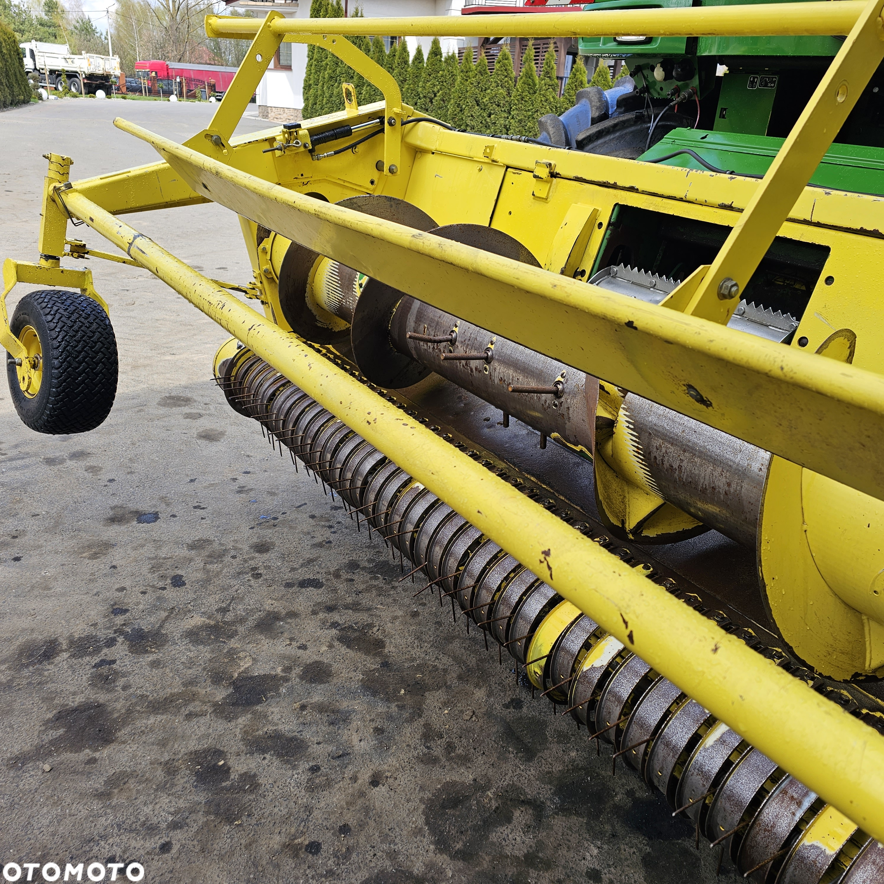 John Deere 7550 Sieczkarnia do Kukurydzy 4x4 do Trawy 7450  pro 7780 jd 7580 JOHN 7480 Jaguar 870 Profi - 12