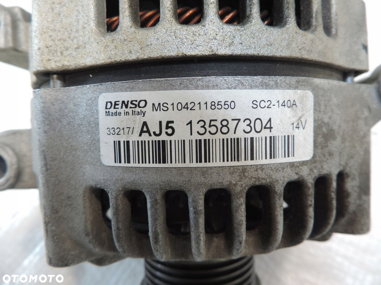 ALTERNATOR OPEL ASTRA K V 1.6 CDTI 13587304 - 7