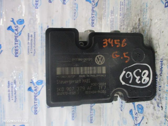 Abs 1K0614117AC 1K0907379AF VW GOLF 5 1K 2008 1.9TDI 105CV 3P PRETO - 1