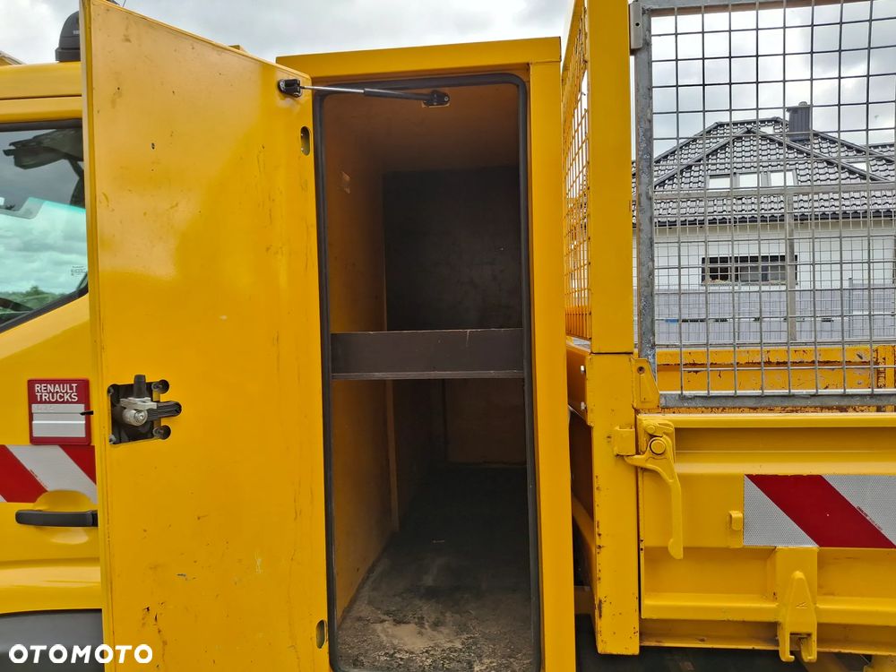 Renault D7.5 Wywrotka Kipper 3 Strony Hak Euro 6 2015r 3 Miejsca Skrzynia Dzielone Burty Bliźniak 7500 KG - 12