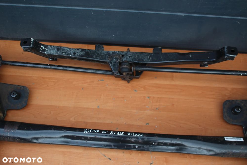 BELKA ZAWIESZENIA TYŁ TYLNA OPEL ZAFIRA C DIESEL 5X115 KOMPLETNA Z PIASTAMI - 5