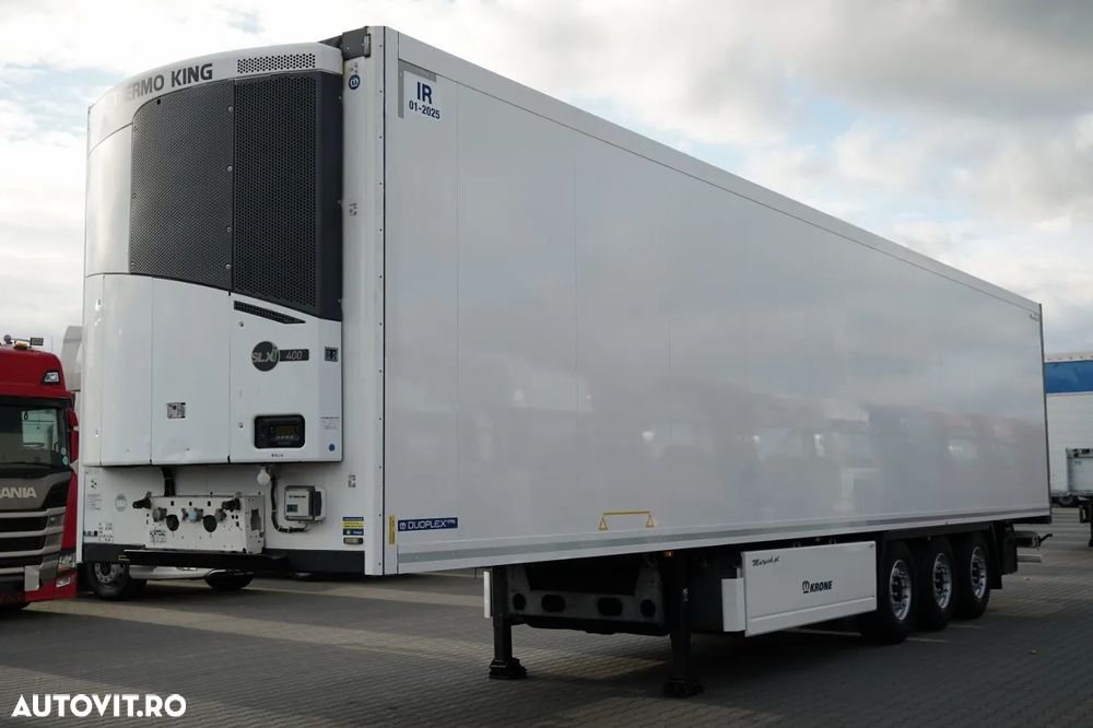 Krone REFRIGERAT KRONE / THERMO KING SLX 400 / STOC DUBLU / COȘ PENTRU PALEȚI - 3