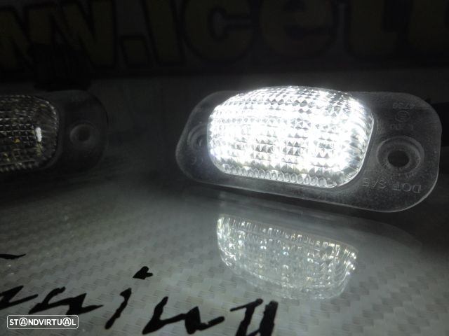 Suporte De Lâmpada De Matricula Com Led Branco Para VW Golf 3, polo 6N 94-99,  Seat Ibiza 6K 93-99, Cordoba 93-02 - 26