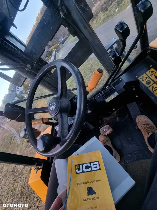 JCB 930-4 Wózek Widłowy 4X4 TERENOWYJAK NOWY! 2015r z Norwegii Hydrauliczny POSUW 2400mtg - 3