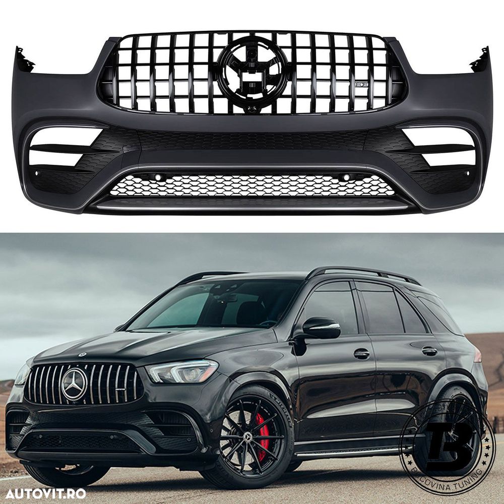 Bara Fata compatibila cu Mercedes GLE W167 C167 GLE63 Design - 1