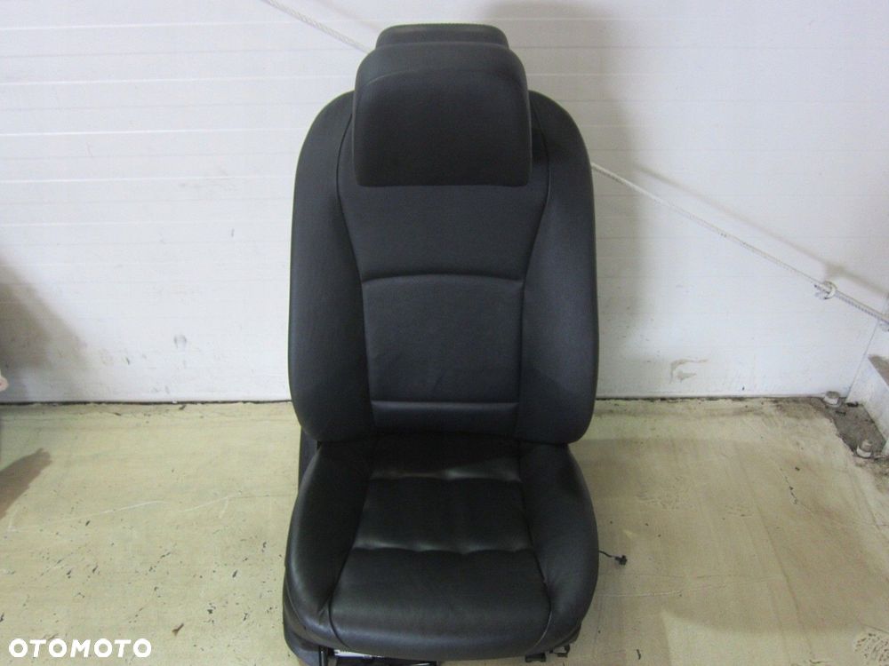 BMW F10 F11 FOTELE FOTEL LEWY PRAWY SKÓRA CZARNA - 5