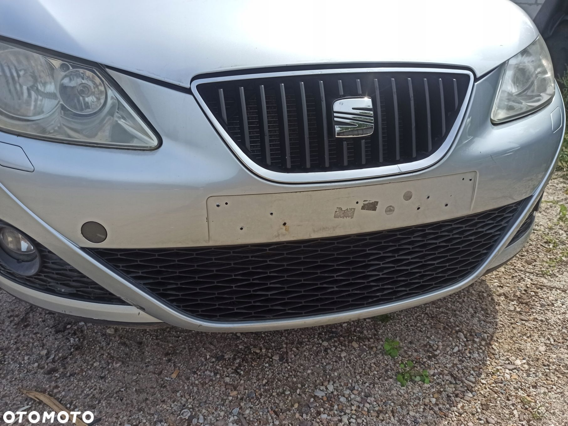 Zderzak przód kompletny SEAT IBIZA IV LS7Y 08-12 spryski - 6