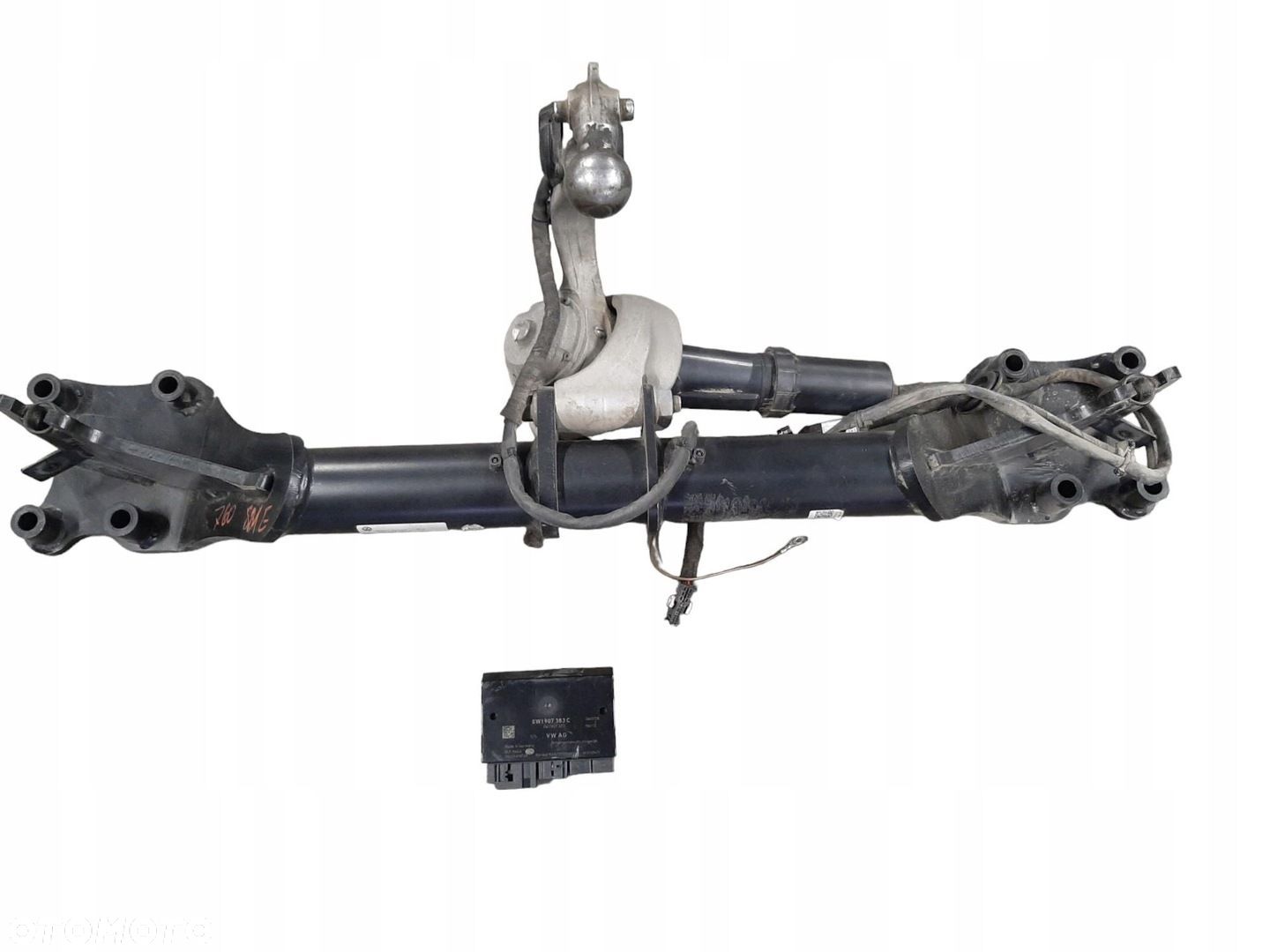 VW Touareg Hak Holowniczy Zaczep Moduł 760803881E 8W1907383C - 1