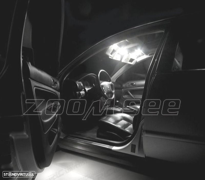 KIT COMPLETO DE 11 LAMPADAS LED INTERIOR PARA VOLKSWAGEN VW PASSAT B5 97-05 - 4