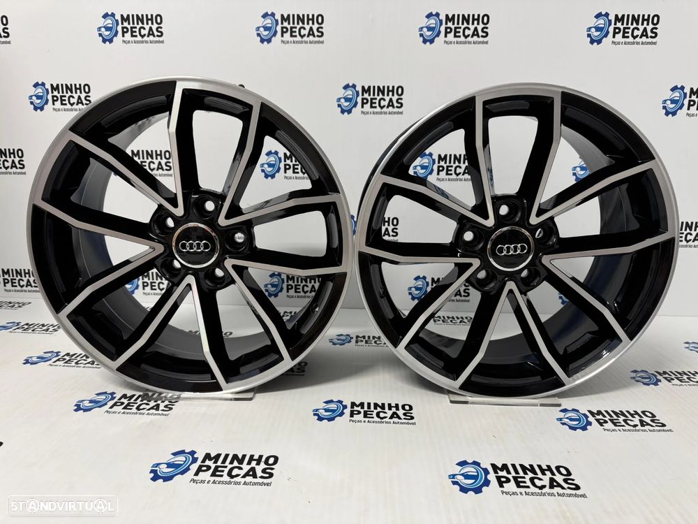 Jantes Audi SQ5 em 17 Preto Polido. - 1