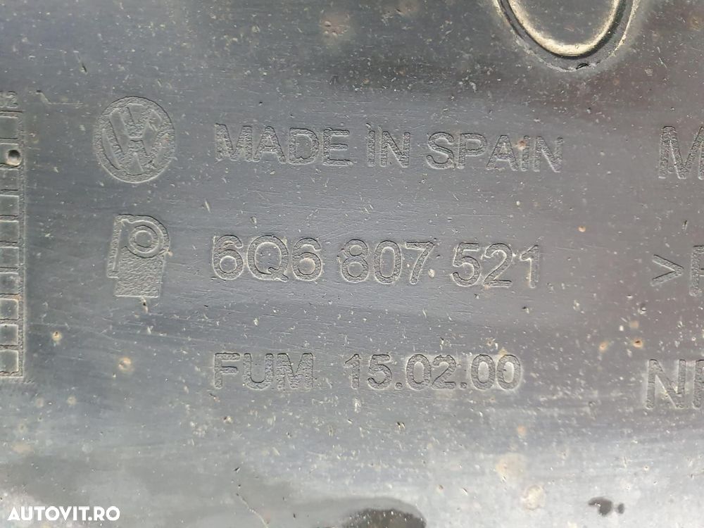 Bara spate 6q6807521 Volkswagen VW Polo 4 9N [2001 - 2005] 1.2 benzin - 10