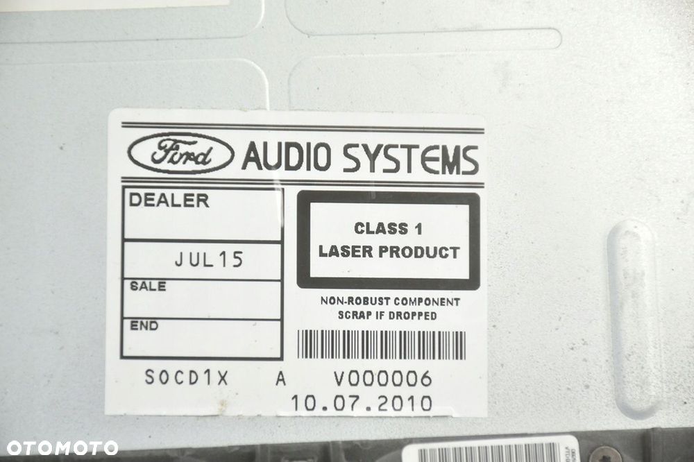 radio sony * ford mondeo mk4 s-max 7s7t-18c939-ce - 4