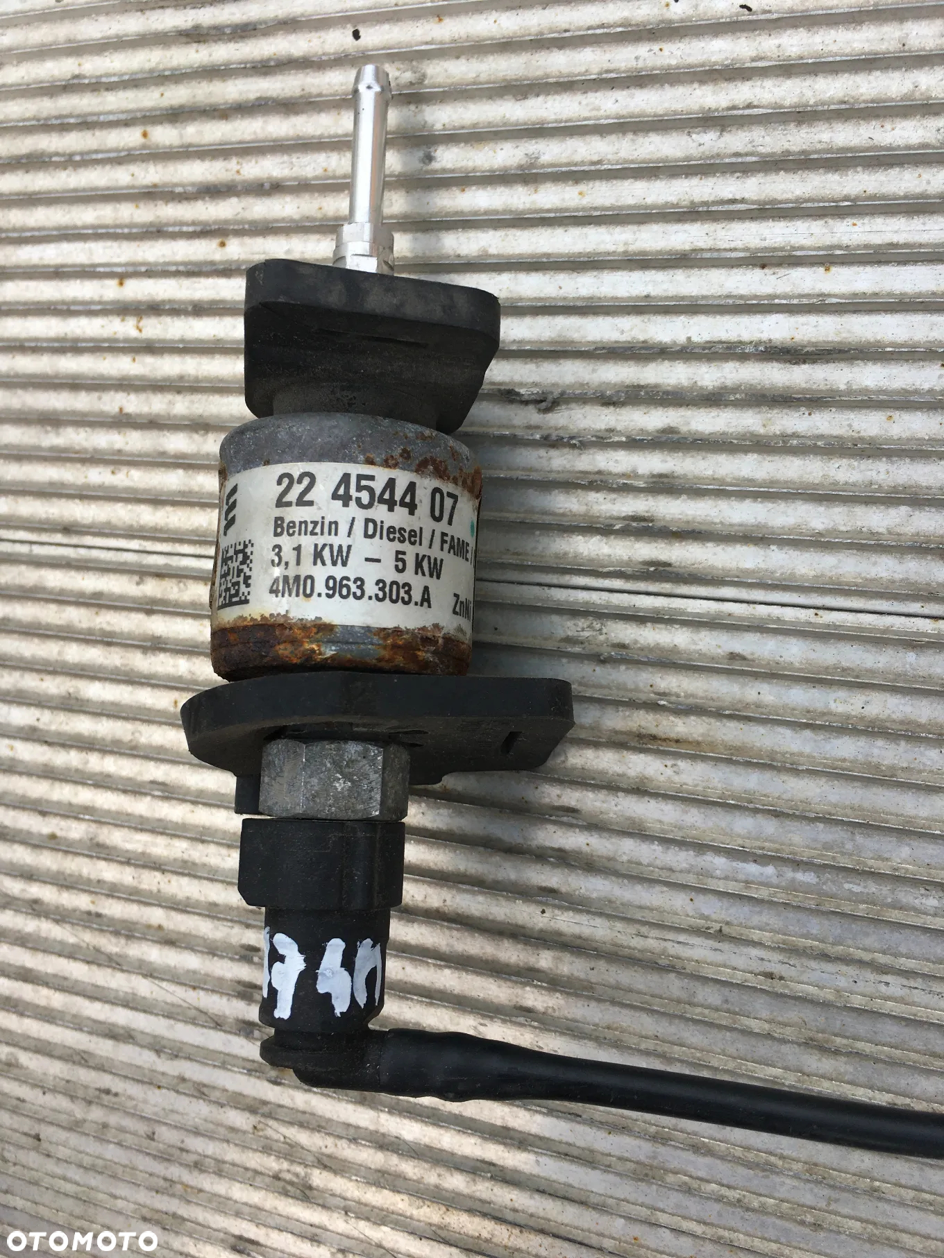 Audi Q7 4M Pompka Webasto Paliwa  4M0261163D 4M0963303B - 4