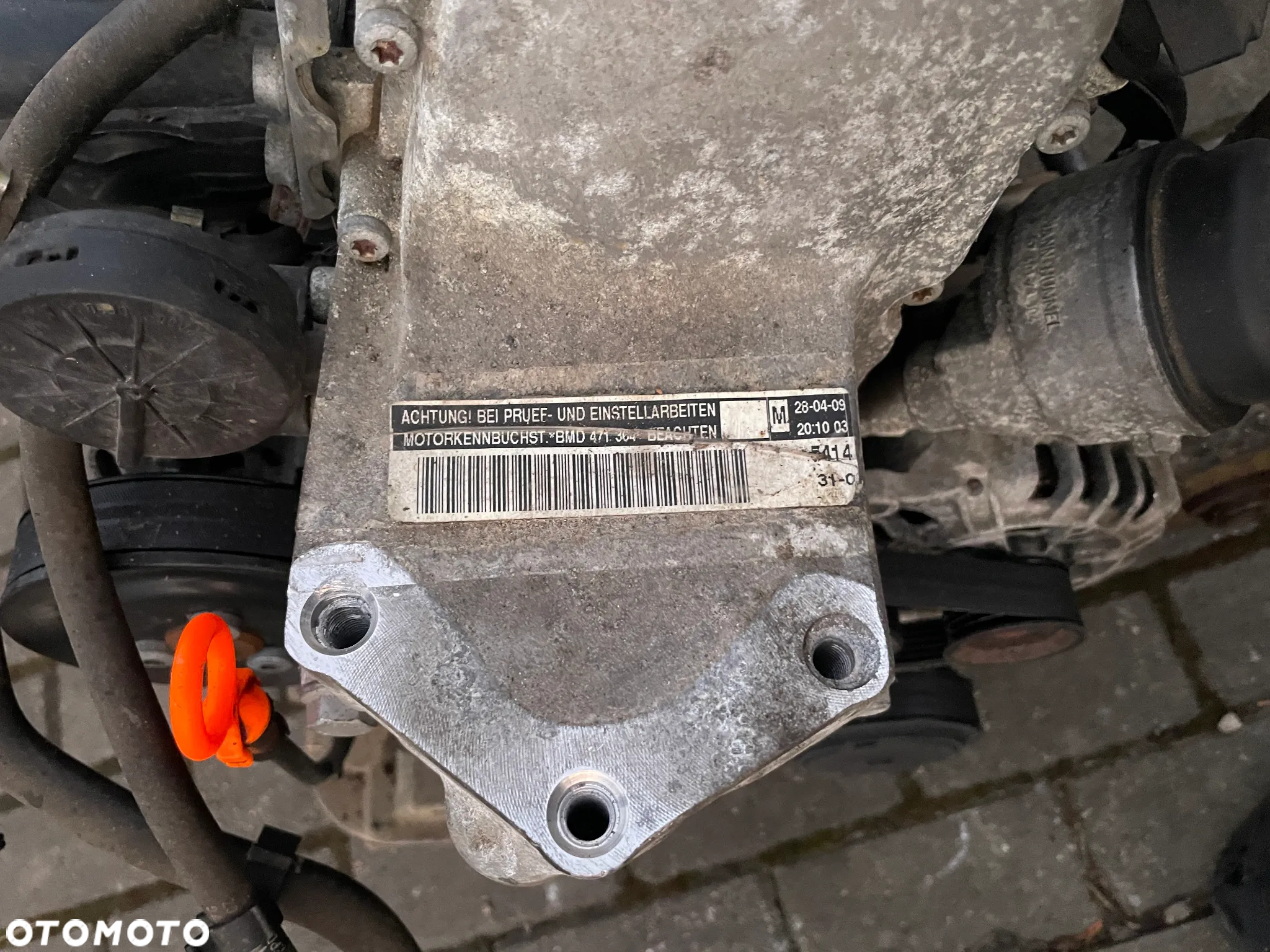 SILNIK KOMPLETNY VW FOX POLO IV 9N FABIA I 1.2 6V 54KM 40kW BMD Z NIEMCA - 2