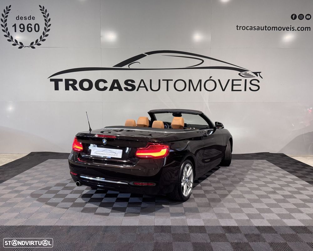 BMW 218 i Cabrio Line Luxury Auto - 8