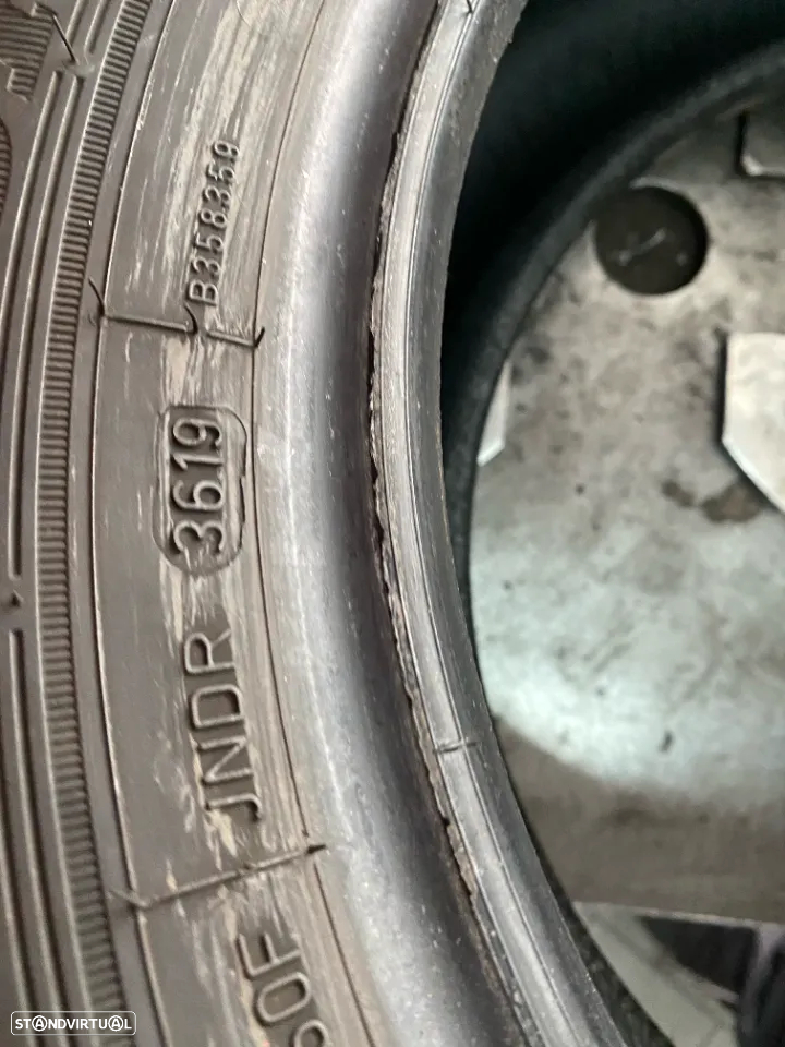 1 Pneu 205/55/16 Dunlop Sport Bluresponse de 2019 com mais de 90% de piso - 3