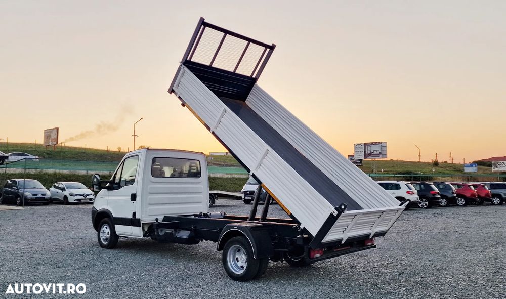 Iveco Iveco daily 35c15,  3000cc, 150cp, basculabil 3 parti, 4,2m, cat B, arcuri contraarcuri, bari torsiune, 2 cilindri  basculare de forta, 07/2009. - 20