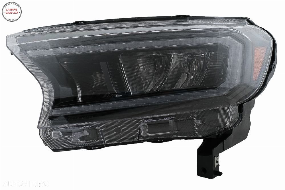 Faruri LED Light Bar Ford Ranger (2015-2020) LHD Negru cu Semnal Dinamic- livrare gratuita - 12